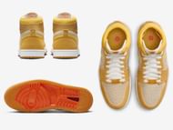 Air Jordan 1 Zoom CMFT 2 “Yellow Ochre” sneakers (Image via Sneaker News)